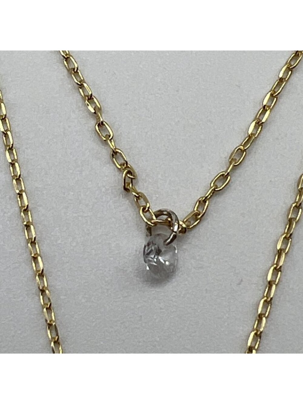 Unwritten Gold-Tone Double-Layer Necklace With Pink Heart & Crystal Accents - Picture 3 of 5